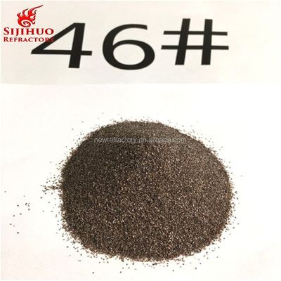 Polieren von braunem geschmolzenem Aluminiumoxid mit einer Massendichte von 2,0 bis 2,5 g/cm3 2017 und von Korundsand