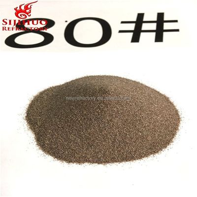 Polieren von braunem geschmolzenem Aluminiumoxid mit einer Massendichte von 2,0 bis 2,5 g/cm3 2017 und von Korundsand