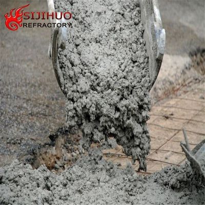 SiO2-Gehalt 10-45% Hochaluminium feuerfeste Gießbarer Aluminiumblock für die Leistung