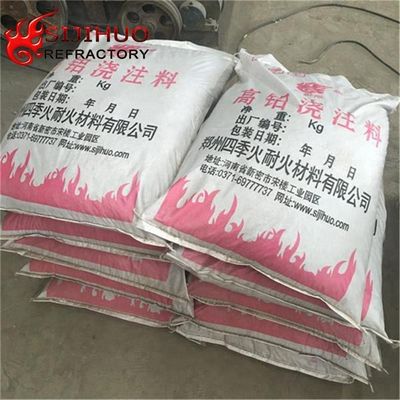 Top-Alumina Feuerfestguss mit ISO9001-Zertifizierung und SiC-Gehalt von 0,1-1,4%