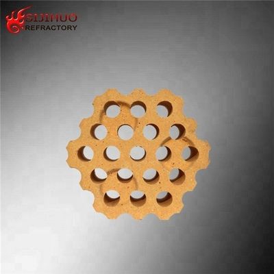 2018 Checker Fire Brick für hohe Alumina-Bauxit-Rohstoffe und CaO-Gehalt