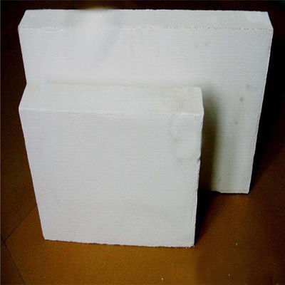 Hochtemperaturbeständiges Material Weiße Keramikfaserplatte für industrielle Öfen