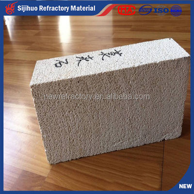 230x114x65mm Blockfeuer Reines Weißes Mullite Wärmeisolierende Ziegel Hitzewahrung
