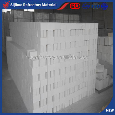 230x114x65mm Blockfeuer Reines Weißes Mullite Wärmeisolierende Ziegel Hitzewahrung