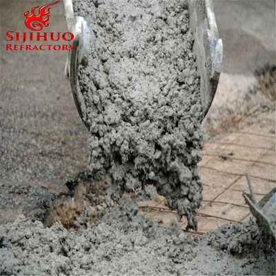 Öfen mit Stahlfaserverstärktem Gießzement 1-3mm 90-97% Al2O3