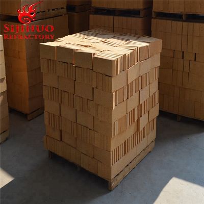 Gelb Aluminiumblock Feuer Tonziegel 230*114*65mm für Hochtemperaturanwendungen