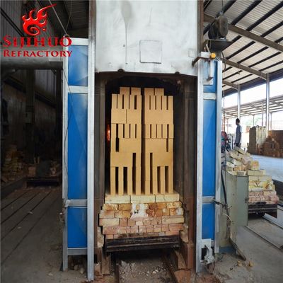 Gelb Aluminiumblock Feuer Tonziegel 230*114*65mm für Hochtemperaturanwendungen