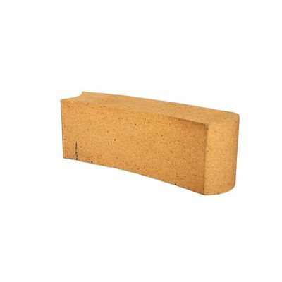 230x114x65mm rundes feuerfestes gebogenes Feuerziegel mit ISO9001-Zertifikat