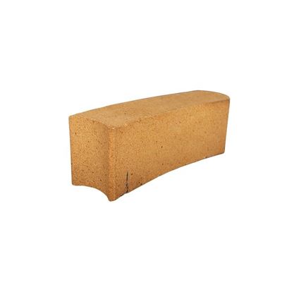 230x114x65mm rundes feuerfestes gebogenes Feuerziegel mit ISO9001-Zertifikat