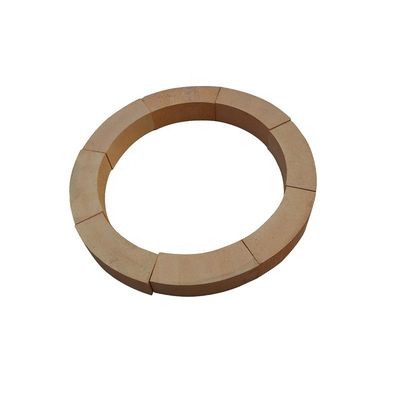 230x114x65mm rundes feuerfestes gebogenes Feuerziegel mit ISO9001-Zertifikat