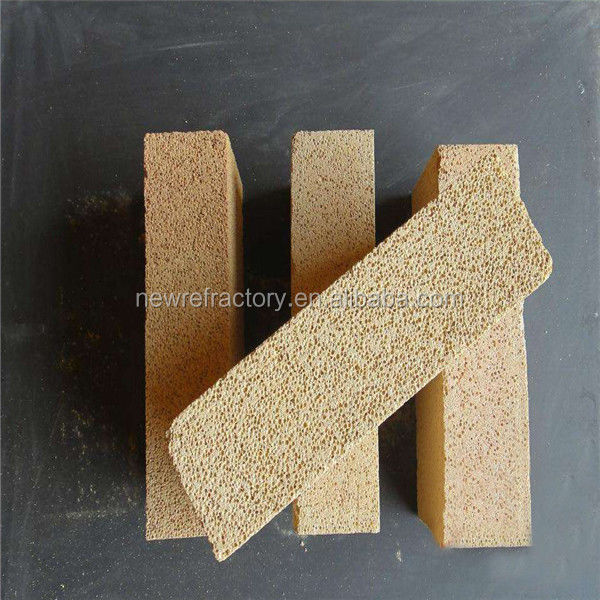 High Aluminium Poly Light Isolation Brick für die Feuerbrechigkeit 1580° Feuerbrechigkeit 1770°